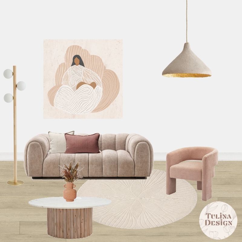 Blushing Mood Board by Ella French on Style Sourcebook