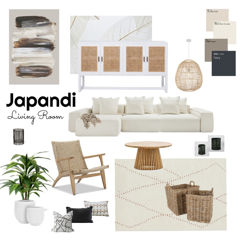 Japandi style Mood Board by Haike on Style Sourcebook