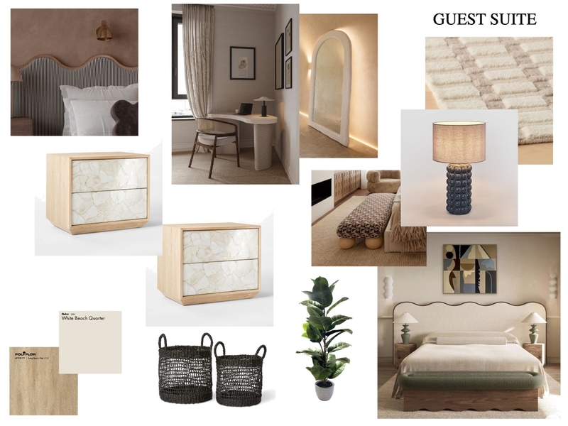 GUEST SUITE Mood Board by kiarajanninteriors on Style Sourcebook