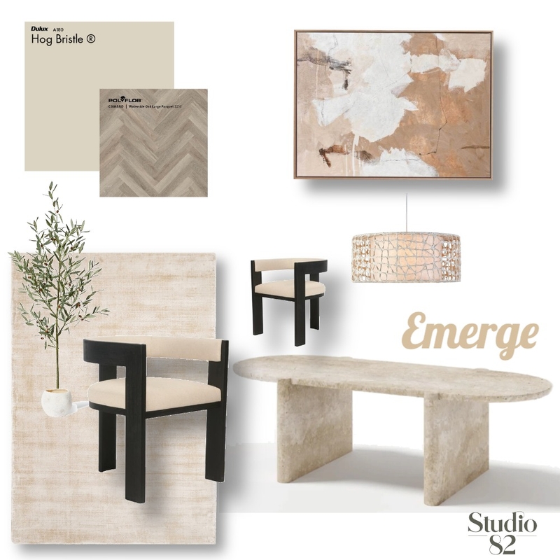Emerge Mood Board by Studio 82 Interior Design on Style Sourcebook