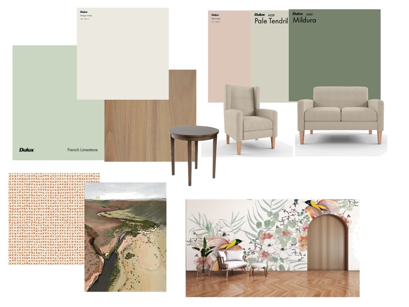 Corridor 2 Dorset Room Upgrade Gill Waminda Mood Board by JuniperJones on Style Sourcebook