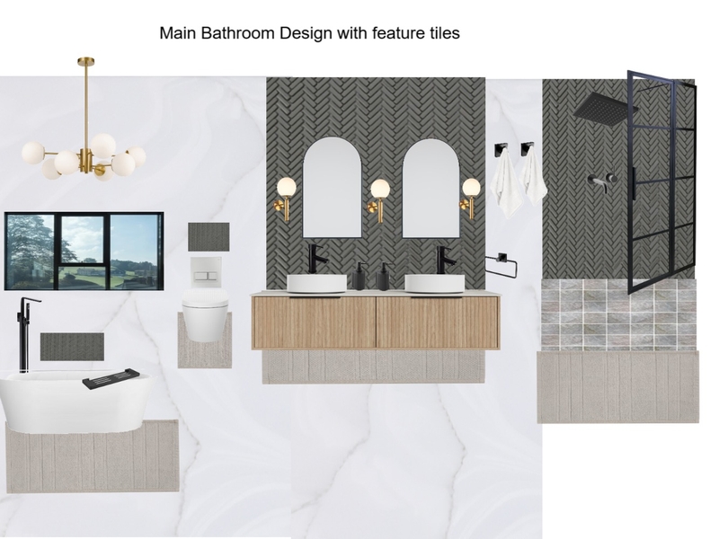 Main bedroom Ensuite Mood Board by Asma Murekatete on Style Sourcebook