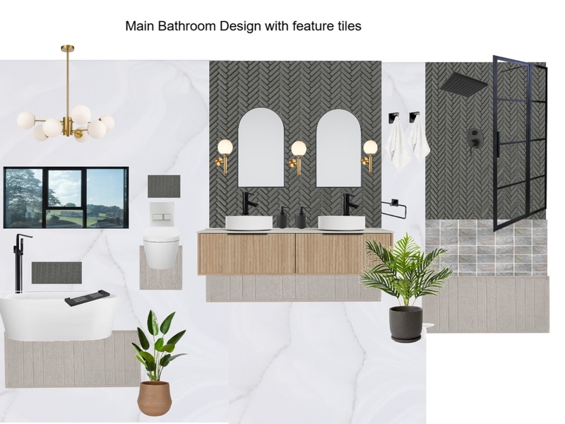 Main bedroom Ensuite Mood Board by Asma Murekatete on Style Sourcebook