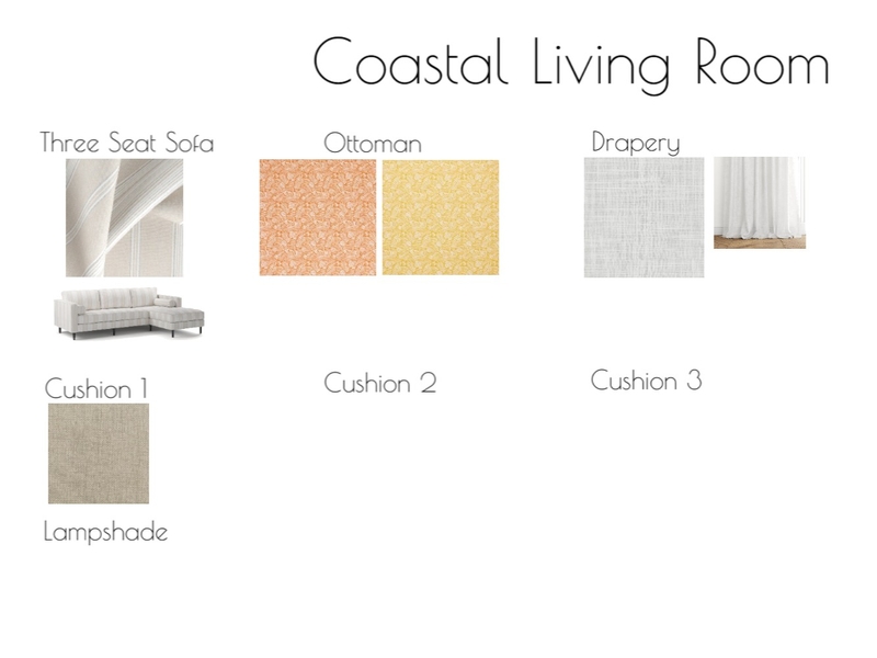 Coastal Living Room Mood Board by LAUREN.STAINES on Style Sourcebook