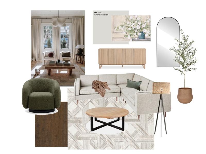 Modern Neutral Livingroom Mood Board by ChesaMarieDesigns on Style Sourcebook