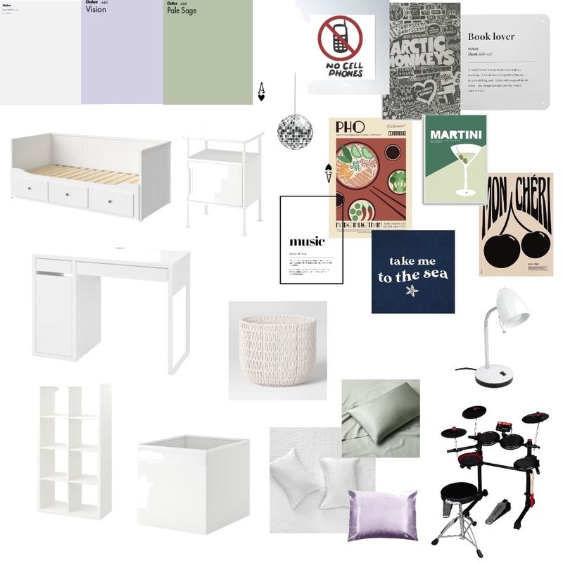 Bedroom midterm project Mood Board by Haileyh on Style Sourcebook