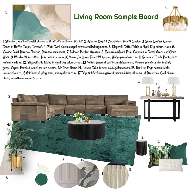 Living room in Monochromatic 18-12-24.1 Mood Board by JudyK on Style Sourcebook