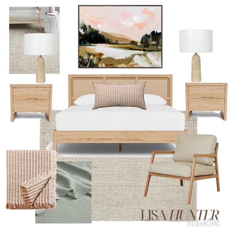 Modern Organic - Guest Bedroom Mood Board by Lisa Hunter Interiors on Style Sourcebook
