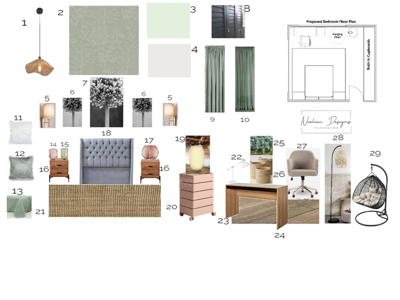 Bedroom Mood Board by Noelien on Style Sourcebook