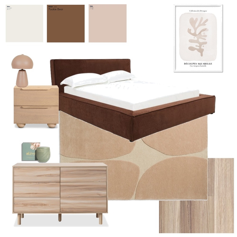 retro bedroom Mood Board by undefined on Style Sourcebook