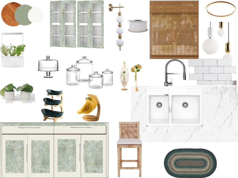kitchen Interior Design Mood Board by Nillamagz