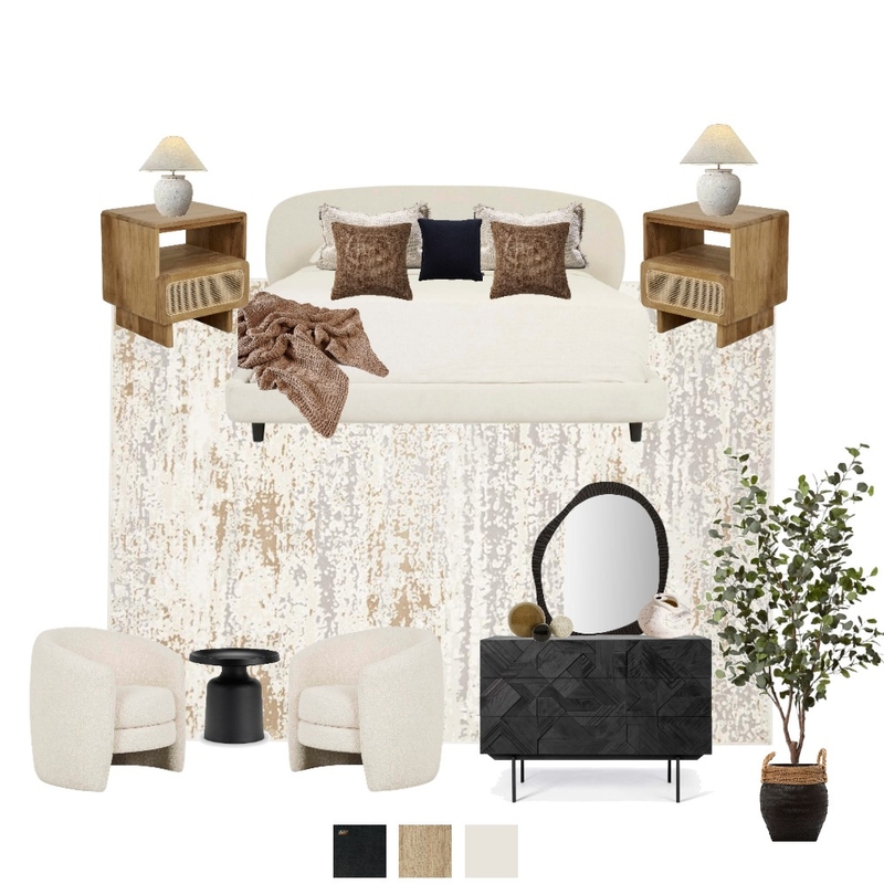 BEDROOM .. Mood Board by Atyaf on Style Sourcebook