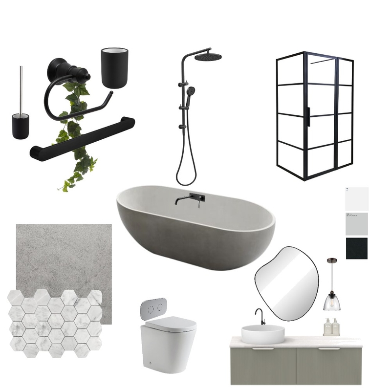 BATHROOM Mood Board by Atyaf on Style Sourcebook