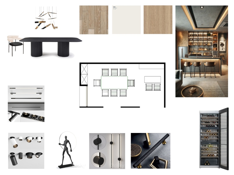 dinning room Mood Board by kosarsam on Style Sourcebook