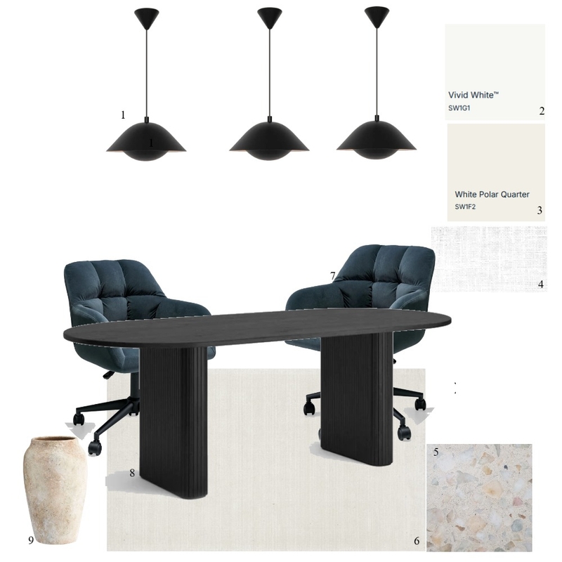 Formal Meeting Room Mood Board by Sinead Lambert on Style Sourcebook