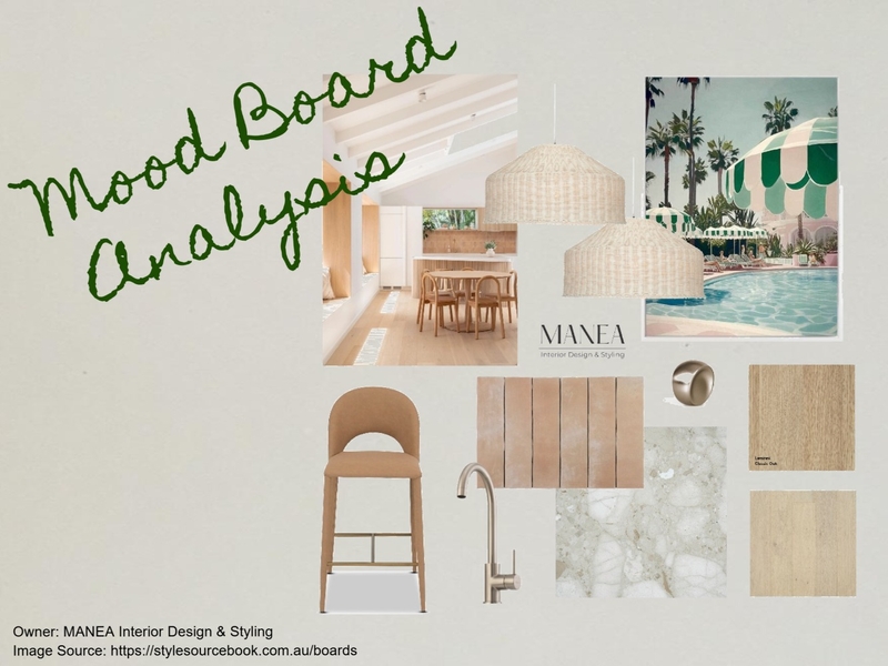 Mood Board Analysis cover page Mood Board by anitamcrae on Style Sourcebook
