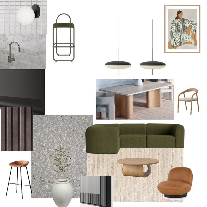Lounge green sofa - neutrel Mood Board by JessSib on Style Sourcebook