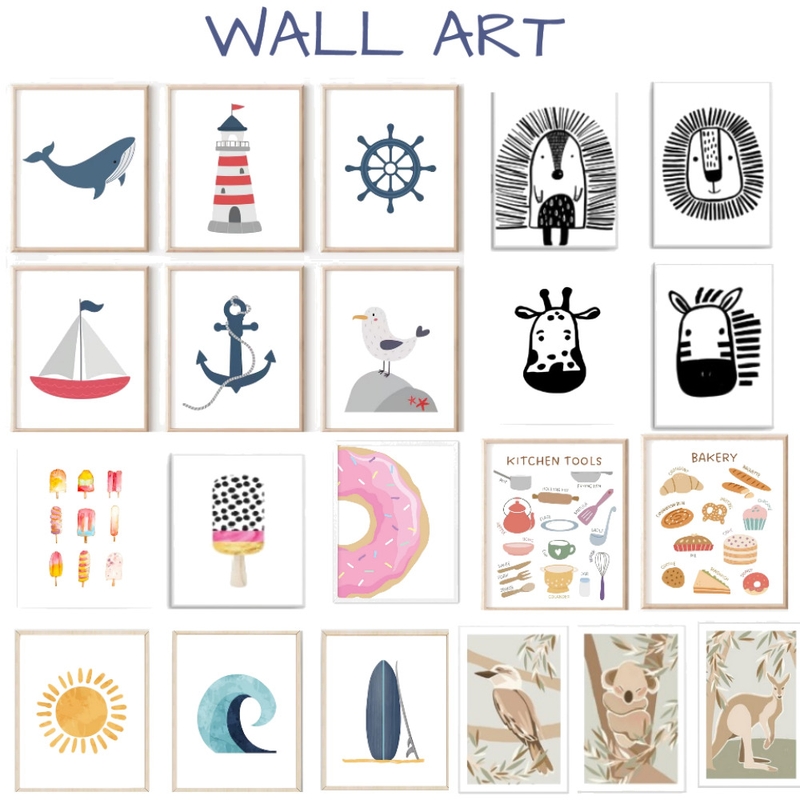 EmLeo Wall Art Mood Board by Whitehaven Interiors on Style Sourcebook