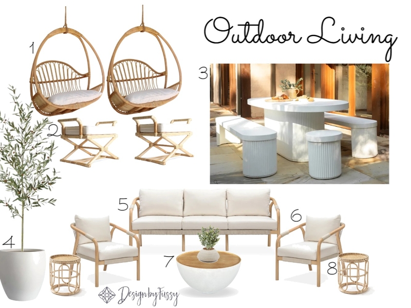 Outdoor Living Mood board option 1 Mood Board by DesignbyFussy on Style Sourcebook