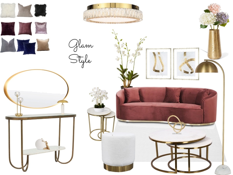 glam style Mood Board by fafazri on Style Sourcebook