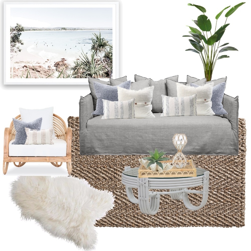 Coastal Living Room Sample Board Mood Board by Savvi Home Styling on Style Sourcebook