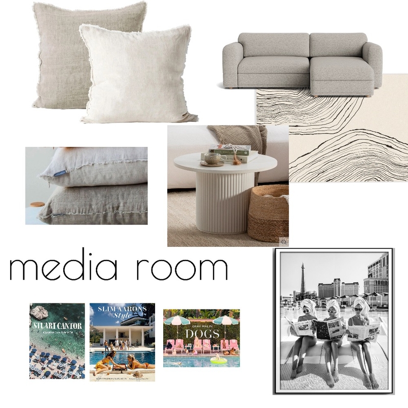 Media Interior Design Mood Board by Livvy2810!
