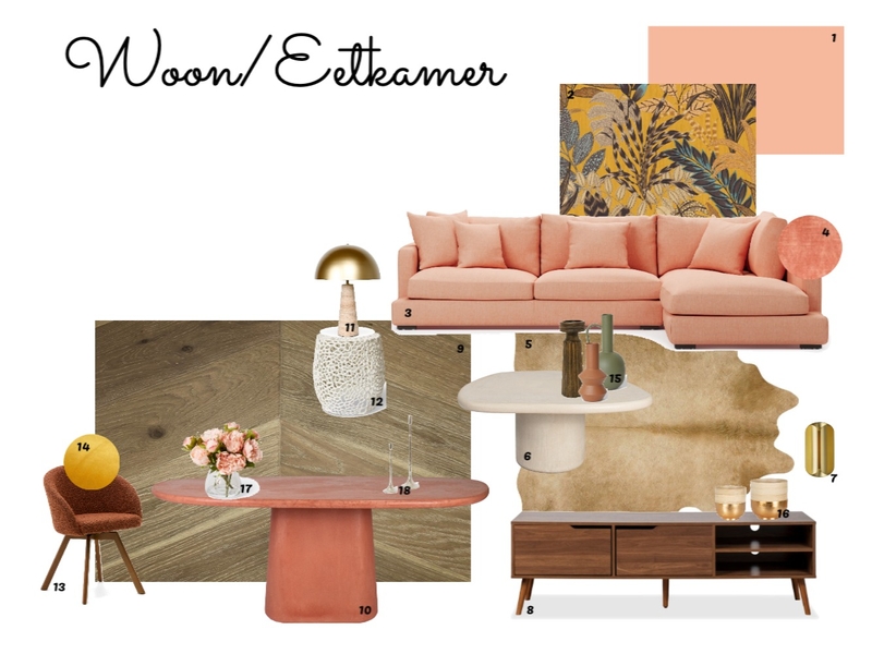 opdracht 9 woon/eetkamer Mood Board by Bonny1974 on Style Sourcebook