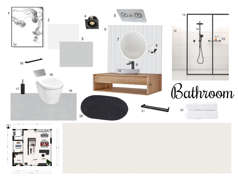WC Room Mood Board by arc_cabz@yahoo.com on Style Sourcebook