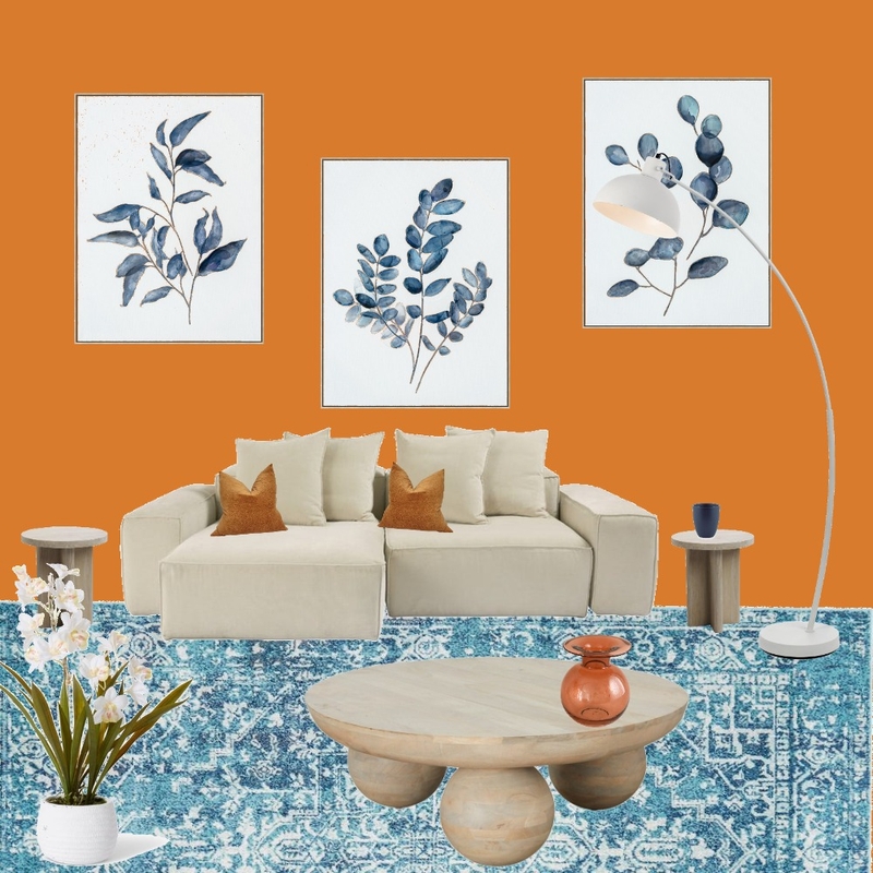 orange wallpaper thingy Mood Board by Haileyh on Style Sourcebook