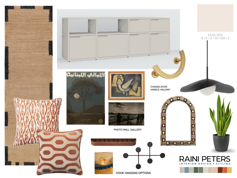 Hallway MOODBOARD Antonia Haegner Mood Board by hello@rainipeters.com on Style Sourcebook