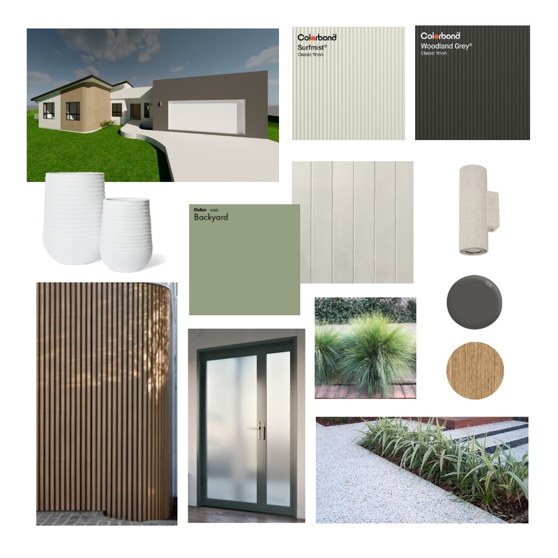 Project Zenn - Facade Mood Board by Cotter Builders on Style Sourcebook