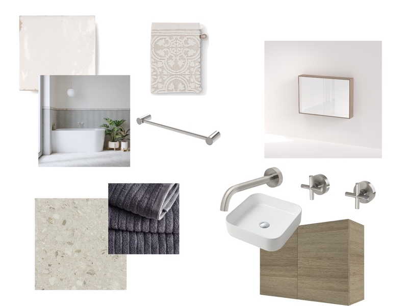 Bathroom Mood Board by NadiaMeakins on Style Sourcebook