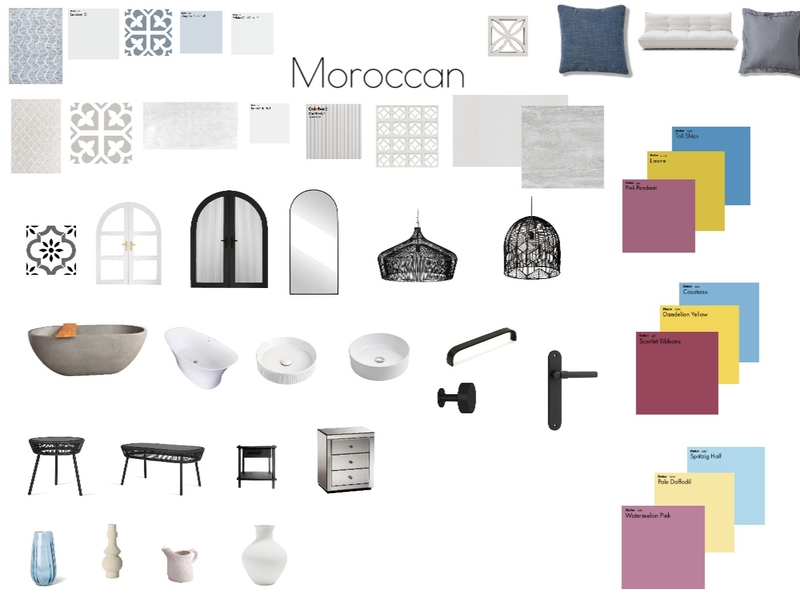 Moroccan Style Moodboard 3 Mood Board by JustineHickie on Style Sourcebook