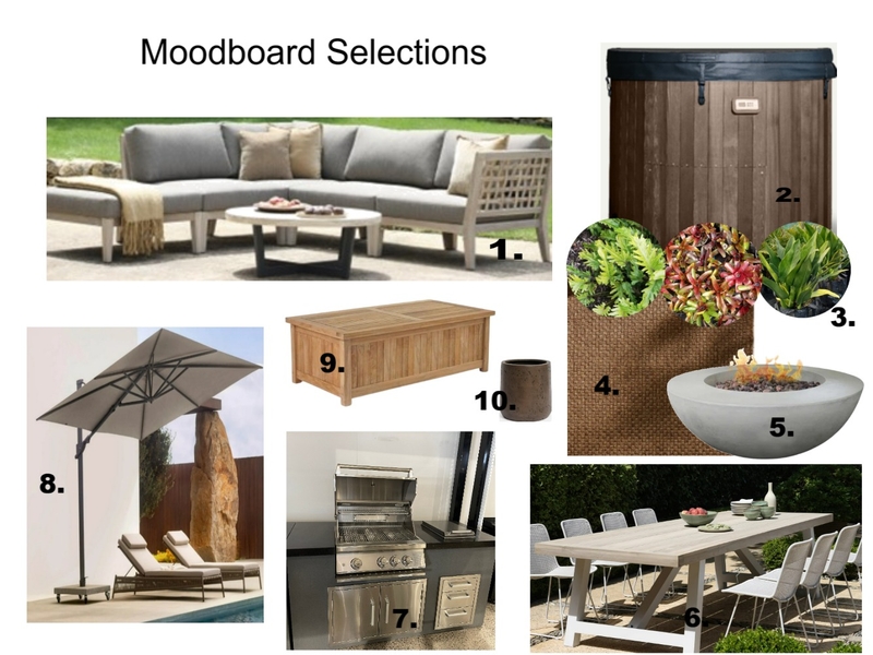 Outdoor Selections Mood Board by Desiree Freeman on Style Sourcebook