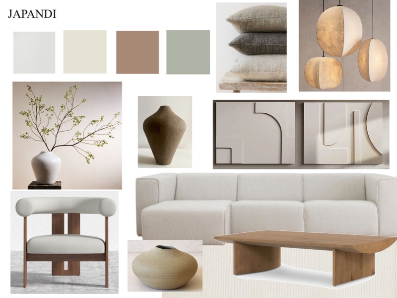 Japandi Design Mood Board Mood Board by cristinacarmela on Style Sourcebook