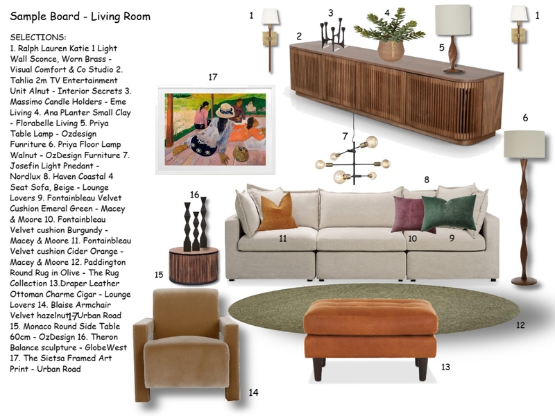 Living room_Module 9 Interior Design Mood Board by TABLELANDS INTERIOR DESIGN Living room_Module 9 Interior Design Mood Board by TABLELANDS INTERIOR DESIGN
