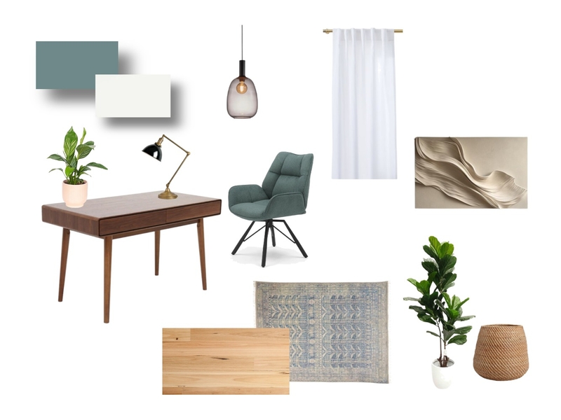 Project 10 - Office Design: Workspace Interior Design Mood Board by Hyde Interiors
