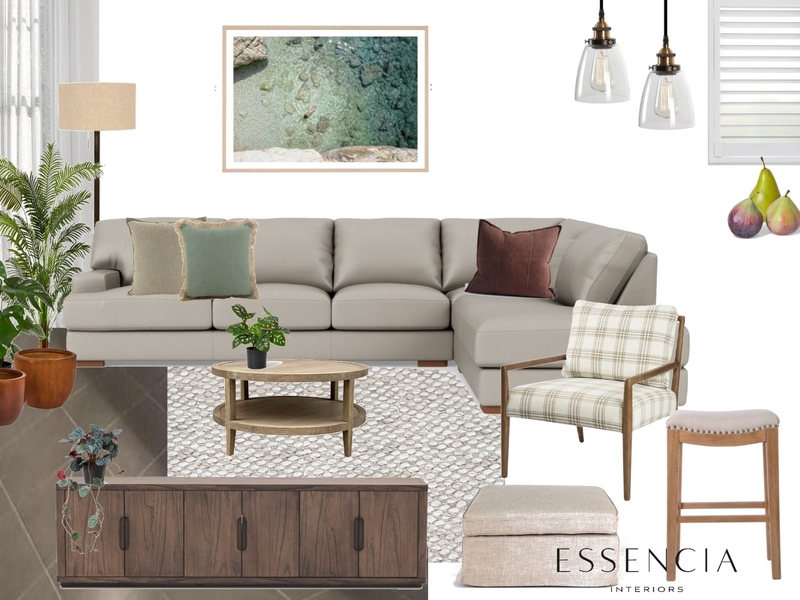 Living Room Mood Board by Essencia Interiors on Style Sourcebook