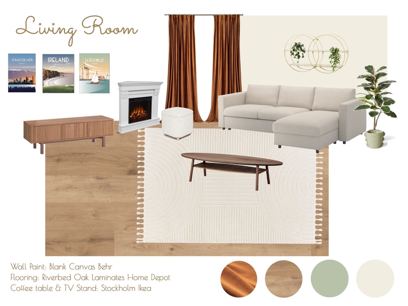 M&D Living Room Mood Board by Allissia on Style Sourcebook