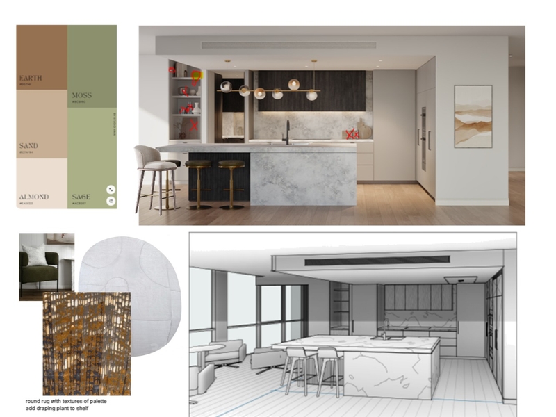 kitchen view Mood Board by blackmortar on Style Sourcebook