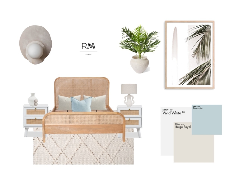 Coastal Bedroom Mood Board by RMM Interiors on Style Sourcebook