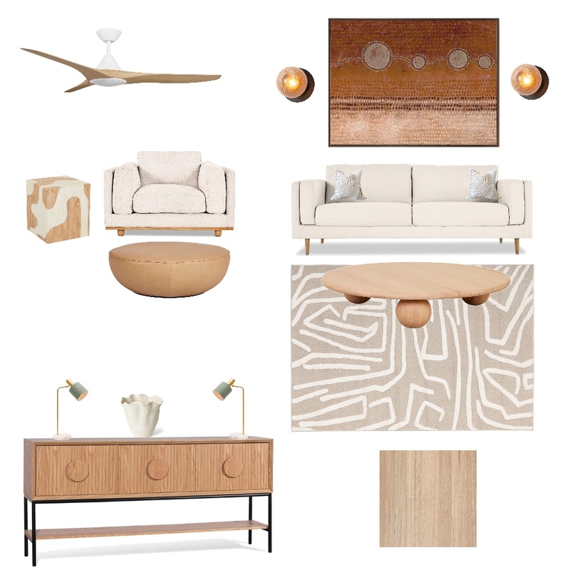 Neutral living room Mood Board by Land of OS Designs on Style Sourcebook