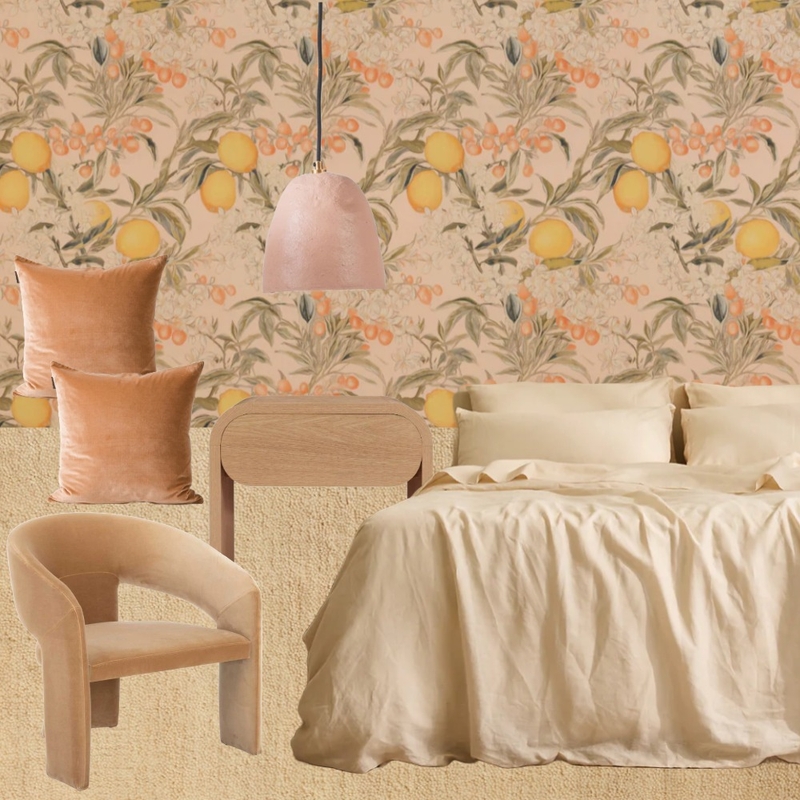 Spare Bedroom Interior Design Mood Board by The Webb House