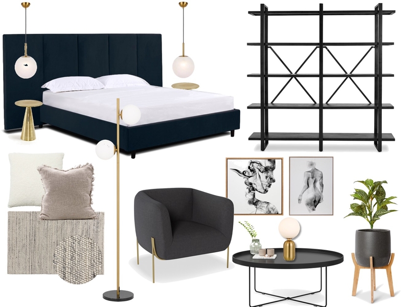 CLIENT A Interior Design Mood Board by Katia.angeles