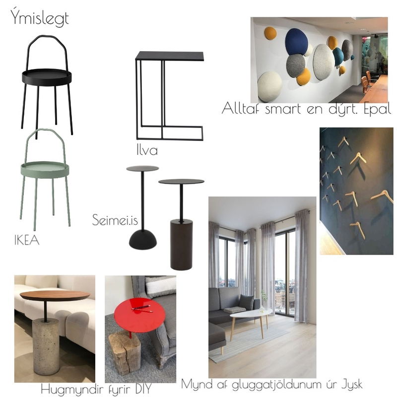 Ýmislegt Mood Board by BirnaA on Style Sourcebook