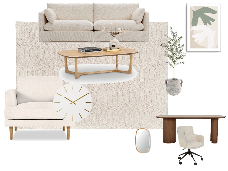 natural office inspo Mood Board by kezzadee on Style Sourcebook