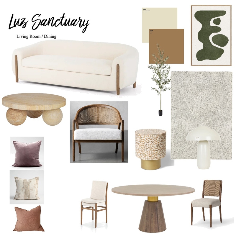 Luz Sanctuary Mood Board by Cari Nivar on Style Sourcebook