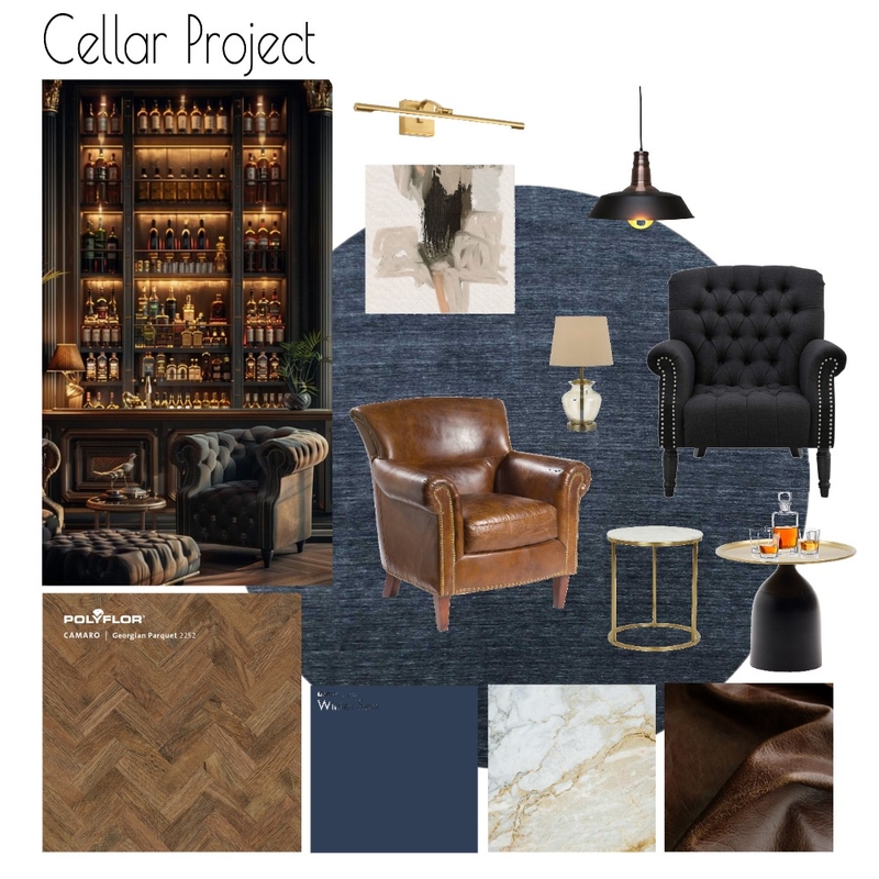 Cellar Project Mood Board by Sharon Lynch Interior Design on Style Sourcebook