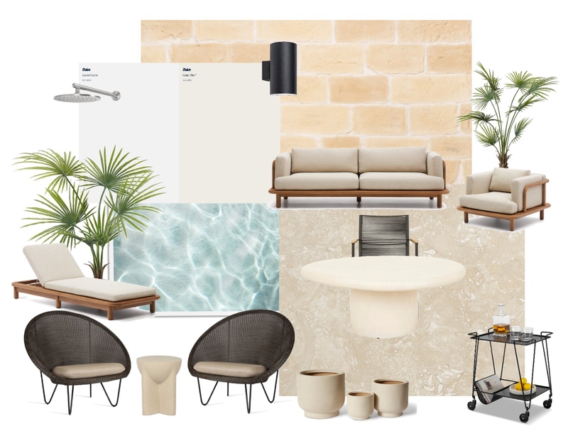 Outdoor Mood Board by Jade Zammit on Style Sourcebook