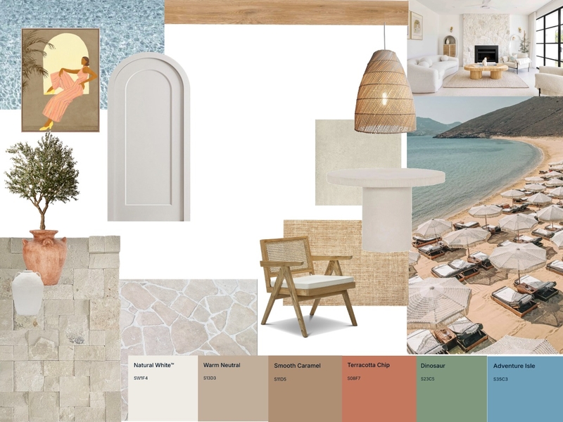 Mediterranean Mood Board by amber.ec@outlook.com.au on Style Sourcebook